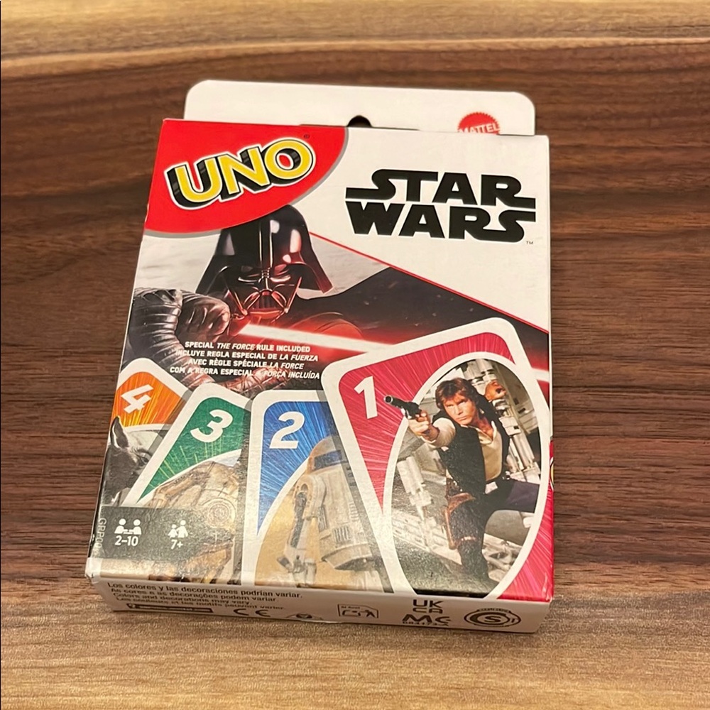New Gift Ready Star Wars UNO Card Game